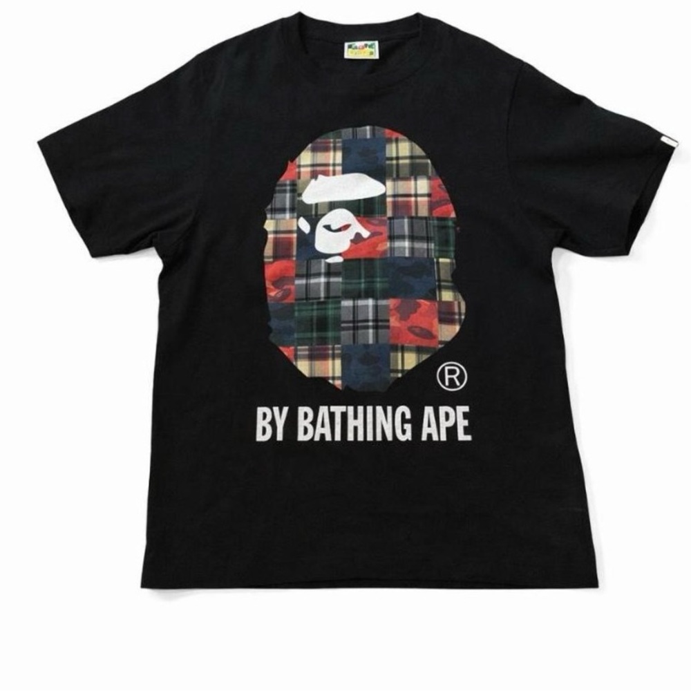 ❤️BAPE Check By Bathing Ape Graphic Tee❤️